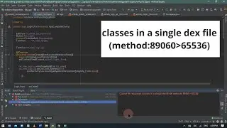 Cannot fit requested classes in a single dex file (# methods: 89069 - 65536)