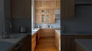 White Oak is having a moment&mdash;and for good reason ✨ #kitchen #whiteoak #diy #home