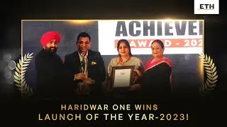 Launch of the Year Award - 2023 by Times Achievers Awards | ETH | Holiday Homes