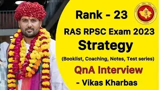 RAS RPSC EXAM 2023 strategy