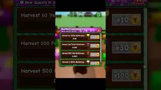 Buttercup Quest Event | Grow a Garden #shorts #roblox #growagarden