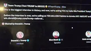 Trump Talks About Reducing DEBT: Elon & Trump Interview 2024