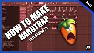How To Make Hardtrap in FL Studio 2022 - Part 1 [Drums]