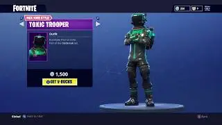 Toxic Trooper skin FORTNITE