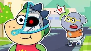 😲Who is the Real Spike?!  🤖Robot Spike Mix-Up 🛡️ Stay Safe 🔥 Fire Spike Kids Stories