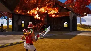 How to Destroy Structures with Fire in Fortnite Chapter 4 Season 1 My Hero Academia Quest
