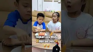 Tingkah Lucu Misha Ngerjain Joni 🤣🤣 #shorts #videolucu #tingkahlucu #dubbing #videokocak
