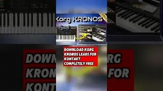 Загрузите Korg Kronos Leads для Kontakt совершенно бесплатно #kronos #kontakt library