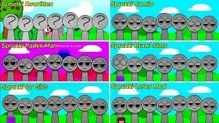 Mix all Together in Sprunki Rewritten and Sprunki Camilo and Sprunki Padek Man and ... ( P10)