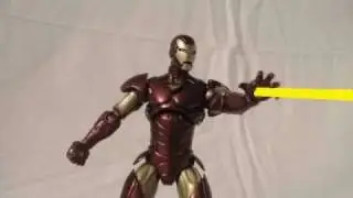 stop animation-IRON MAN special effects tests.
