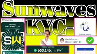 Sunwaves KYC kaise kare||How to do KYC of sunwaves||Sunwaves KYC Complete||Sunwaves listing Price