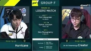 [2019 GSL S1] Ro.32 Group F Match4 Creator vs Hurricane