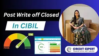 🧐🤔Kya hota hai Post Write-off Closed in Cibil | Experian | Equifax | Crif highmark |  #youtubevideo