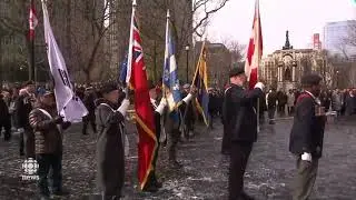 God Save The Queen - Remembrance Day 2019 Montreal, Quebec Canada