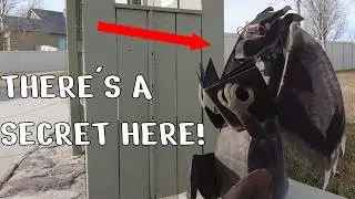 A Dragon Guards This Little Free Library (And a Geocache!) | GeoTrek