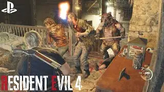 Resident Evil 4 Remake - CABIN BATTLE