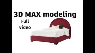 modeling bed in 3d max #6