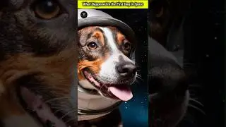 What Happened To The First Dog In Space #shorts