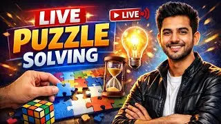 LIVE Puzzle Solving 🧠 | Can You Solve These Brain Puzzles? | Join & Play Live