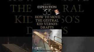 🎨 Как переместить Гестраль Кида в черновиках E33 Verso...