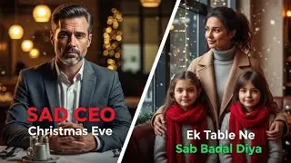 Sad Millionaire CEO Eats Alone on Christmas Eve… Then Three Strangers Change His Life