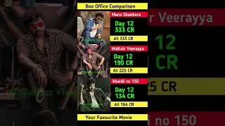 Mana Shankara Box Office Collection | chiranjeevi | khaidi no 150 12th DayCollection Worldwide