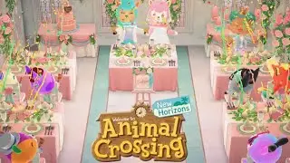 Animal Crossing New Horizons | More Reese and Cyrus Wedding Photo's | Reception Party