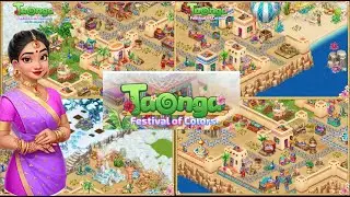 Exploring new festival in taonga the island farm || Festival of colours || haggzer gaming