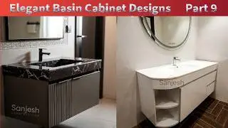 Contemporary Bathroom Vanity Units | Elegant Basin Cabinet Designs | Part 9