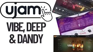 Ujam Virtual Instrument Plugins Vibe Deep Dandy E Piano Drums & Bass - Sound Demos - 3 VSTs Playing