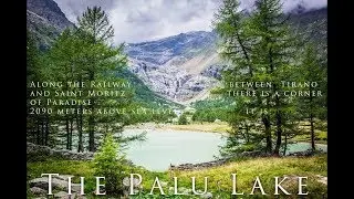 Swiss Alps: Flying over Palu Lake - Alp Grum - in 4K