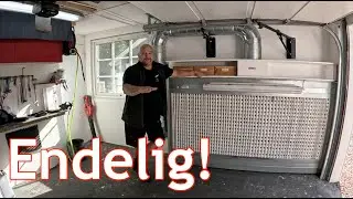 Endelig! Min malerkabine er færdig