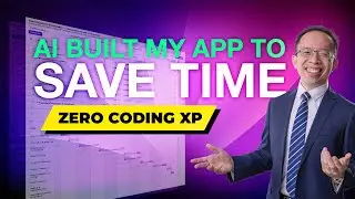 Architect Uses AI to Build Project Scheduler - Zero Coding XP!