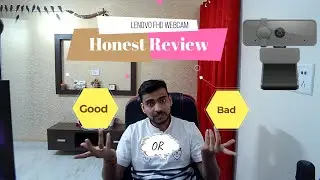 Lenovo 300 FHD Webcam | Unboxing And Review || Best in Budget