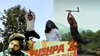PUSHPA TEASER REMAKE | CINEMATIC PUSHPA SORT TEASER | MOBILE VIDEOGRAPHY | AS FILM'S