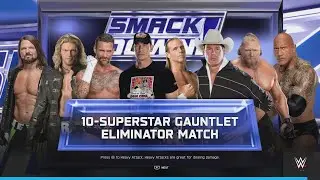 Can John Cena defeat 9 of his greatest opponents in a Gauntlet Elimination| WWE 2k25