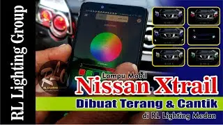 2021 7 4 Nissan Xtrail Upgrade Projector Terang Tanpa Silau Di RLG Medan 5A BILED E10