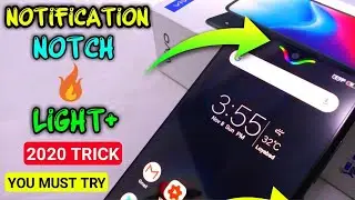 How to enable led notification light around notch in redmi note 9 | Enable LED Notification