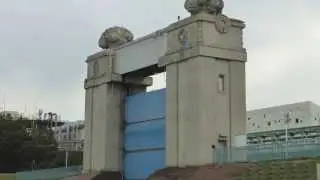 六郷橋から川崎河港水門へ（多摩川右岸）