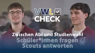 VWL oder BWL? 🤔 Auslandsstudium? 🌍 Jobs mit VWL? 💼 Sch&uuml;ler fragen, Mannheimer VWL-Scouts antworten!💡