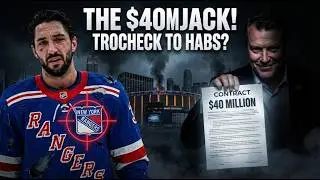 MARKET BOMBSHELL MONTREAL CANADIENS TRY TO STEAL VINCENT TROCHECK FROM THE RANGERS TODAY!