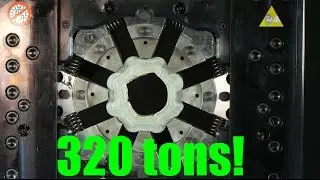 Crushing stuff with 360° Hydraulic press (Crimping  machine)