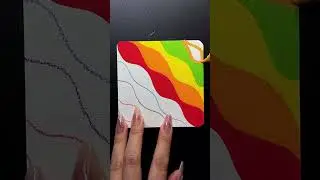 Acrylic marker #acrylic #relaxing #art #coloring #painting #asmr #satisfying