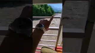 Crossing River on Lift #lift #adventure #naran #kunhar #naranupdate #narankaghan #babusartop #k