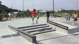 NEW LEARNS AT APEX TRACKSIDE AND 180 BIG 4 STAIR!!