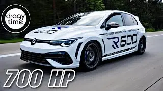 700 HP VW Golf 8R R600 @MotorMafia | Extreme fast from 0-100 100-200 Km/h & 0-60 60-130 mph