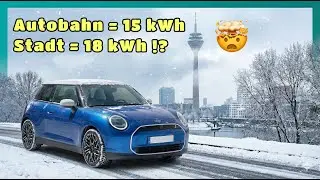 Mehr Verbrauch als auf der Autobahn?! Innerst&auml;dtische Winterreichweite (Mini Cooper SE)