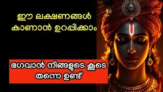 ഈ ലക്ഷണങ്ങൾ കാണാൻ ഉറപ്പിക്കാം ഭഗവാൻ നിങ്ങളുടെ കൂടെ തന്നെ ഉണ്ട്