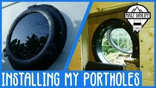 How To Fit Portholes In Your Van - Citroen Relay Camper Van Conversion // 13