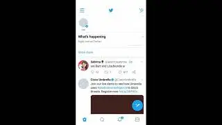 How to turn #Twitter dark theme On